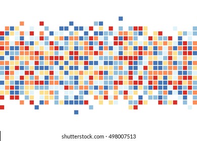 Abstract squares background. Vector background.