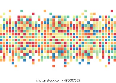 Abstract squares background. Vector background.