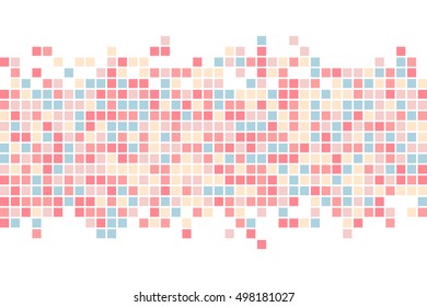 Abstract squares background. Vector background.