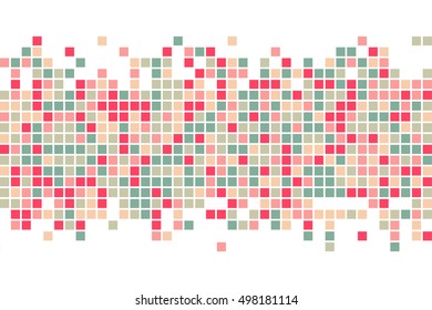 Abstract squares background. Vector background.