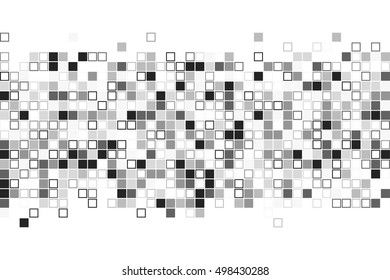 Abstract squares background. Vector background.