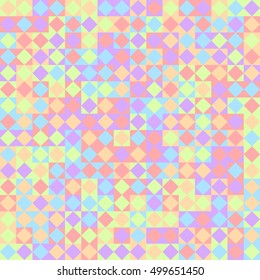 Abstract squares background. Vector background.
