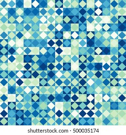 Abstract squares background. Vector background.