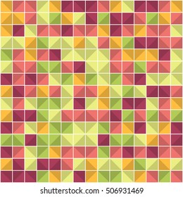 Abstract squares background. Vector background.