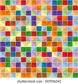 Abstract squares background. Vector background.