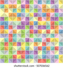 Abstract squares background. Vector background.