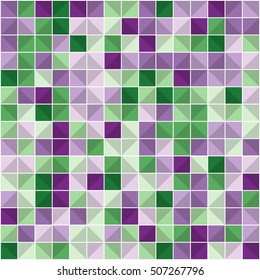 Abstract squares background. Vector background.