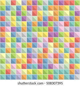Abstract squares background. Vector background.