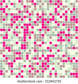 Abstract squares background. Vector background.