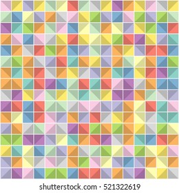 Abstract squares background. Vector background.