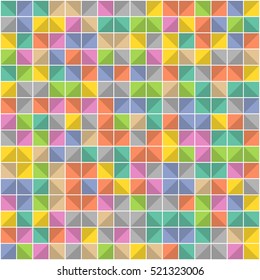 Abstract squares background. Vector background.