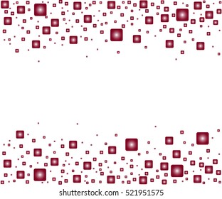 Abstract squares background. Vector background.