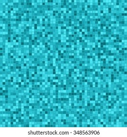 abstract squares background  -vector illustration. Emerald bright background of squares.