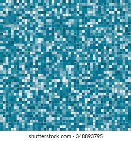 abstract squares background  -vector illustration. Blue background of squares.