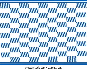 Abstract Squares  blue background Checkered Lattice Pattern  stripes lines blue 