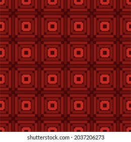  Cuadrados abstractos cajas de fondo de textura geométrica sin soldadura. Ilustración del vector