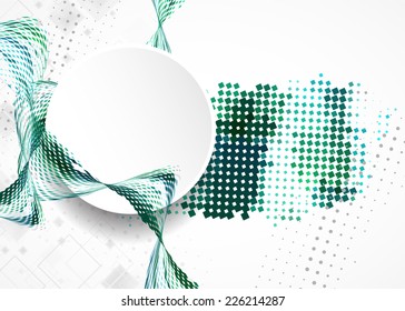 Abstract squares business vector background