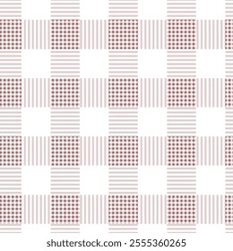 Abstract Squares checkerd pink background Checkered Lattice Pattern stripes used for textile. 