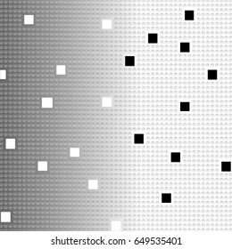 Abstract Squares and Circles background advertising vector shiny colorful line white 3d
