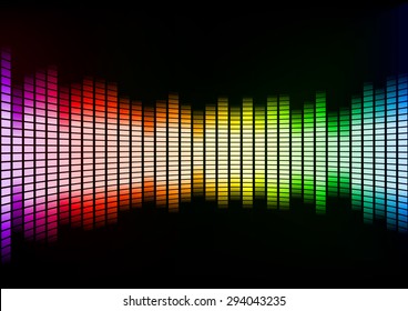 Abstract Squares Colorful Background, Vector Illustration