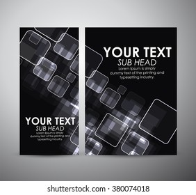 Abstract squares. Graphics resources design template. Vector illustration