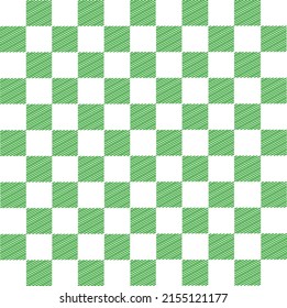 Abstract Squares green background Checkered Lattice Pattern  stripes lines green