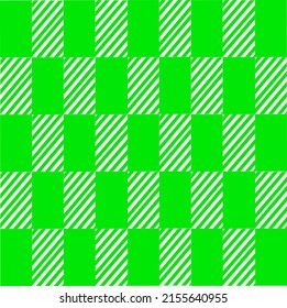 Abstract Squares green background Checkered Lattice Pattern  stripes lines green