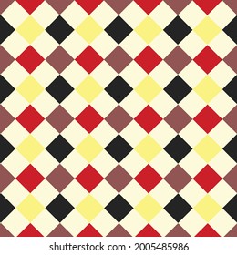 Abstract the squares have a seamless pattern with Colorful vector illustration background.