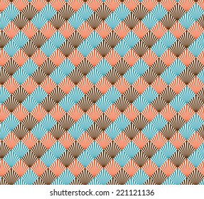 abstract squares pattern - EPS 10