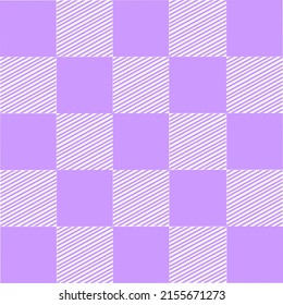 Abstract Squares purple Checkered Lattice Pattern  stripes purple