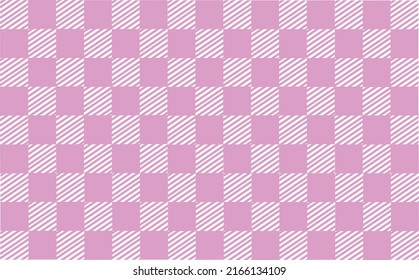 Abstract Squares purple pink background Checkered Lattice Pattern stripes lines purple pink