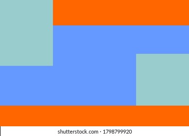 Abstract squares with several colors