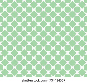 Abstract Squares Silhouette Seamless Vector Pattern. Geometric texture. Repeating background.