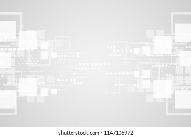 Abstract squares technology background