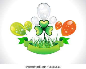 abstract st patrick background vector illustration