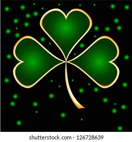 Abstract st patrick day