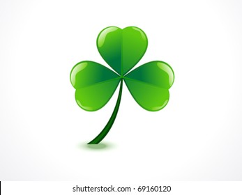 abstract st patrick  day vector illustration