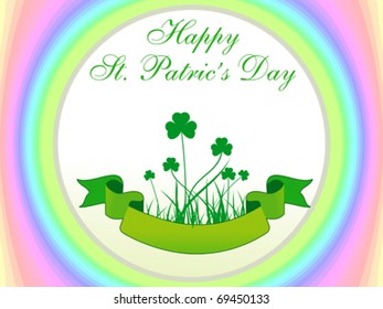 abstract st Patrick vector illustration