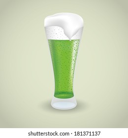 abstract St. Patrick's day background with special objects