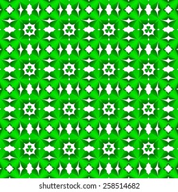 Abstract St. Patrick's day background with shamrock