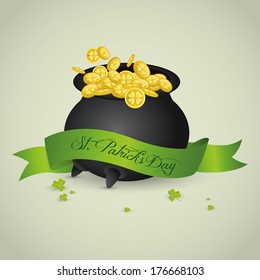 Abstract St. Patrick's Day holiday special background