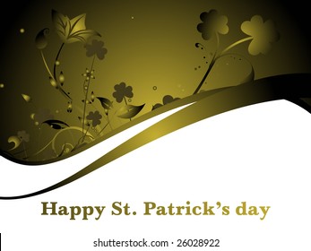 abstrakter st. patricks tag non textual matter