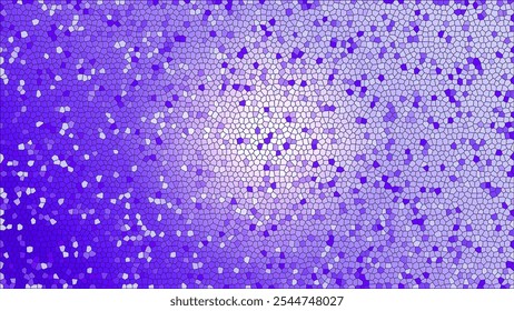 Abstract stained glass background in shades of purple and light purple. Landscape orientation. Perfect for decorations, wallpaper, and photoshoot backdrops.