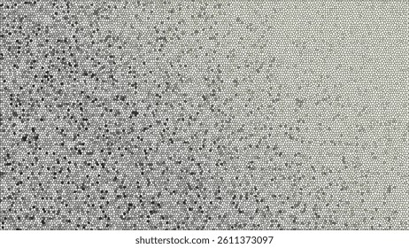 Abstract stained glass background in shades of gray and light yellow. Landscape orientation. Perfect for decorations, wallpaper, and photoshoot backdrops.