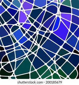 abstract stained-glass mosaic background