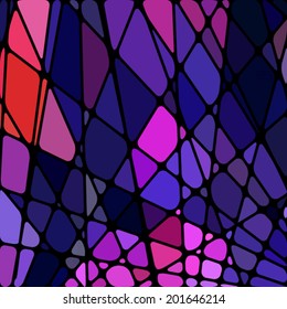 abstract stained-glass mosaic background