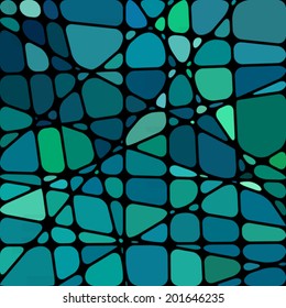 abstract stained-glass mosaic background