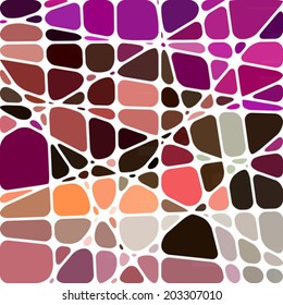 abstract stained-glass mosaic background