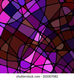abstract stained-glass mosaic background