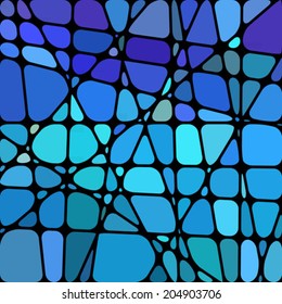 abstract stained-glass mosaic background
